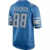 Men Detroit Lions T.J. Hockenson #88 Blue Game Jersey - uafactory