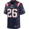 Men New England Patriots Sony Michel #26 Navy Game Jersey - uafactory