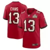 Men Tampa Bay Buccaneers Mike Evans #13 Red Game Jersey - uafactory