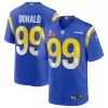 Men Los Angeles Rams Aaron Donald #99 Royal Game Jersey - uafactory