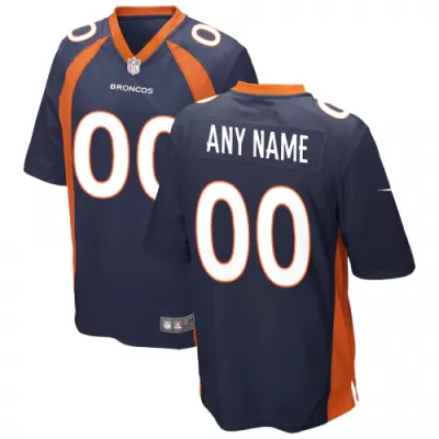 Men Denver Broncos Navy Game Jersey - uafactory