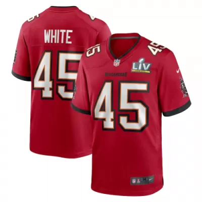 Men Tampa Bay Buccaneers Devin White #45 Game Jersey - uafactory