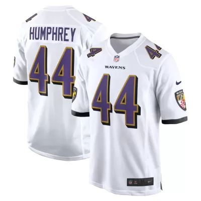 Men Baltimore Ravens Marlon Humphrey #44 White Game Jersey - uafactory