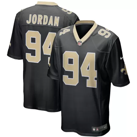 Men New Orleans Saints Cameron Jordan #94 Black Game Jersey - uafactory