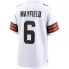 Men Cleveland Browns Baker Mayfield #6 Game Jersey - uafactory