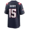 Men New England Patriots N'Keal Harry #15 Navy Game Jersey - uafactory