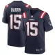 Men New England Patriots N'Keal Harry #15 Navy Game Jersey - uafactory
