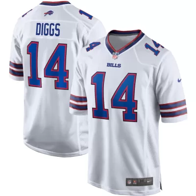 Men Buffalo Bills Stefon Diggs #14 White Game Jersey - uafactory