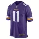 Men Minnesota Vikings Kellen Mond #11 Purple Game Jersey - uafactory
