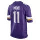 Men Minnesota Vikings Kellen Mond #11 Purple Game Jersey - uafactory