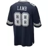 Men Dallas Cowboys CeeDee Lamb #88 Navy Game Jersey - uafactory