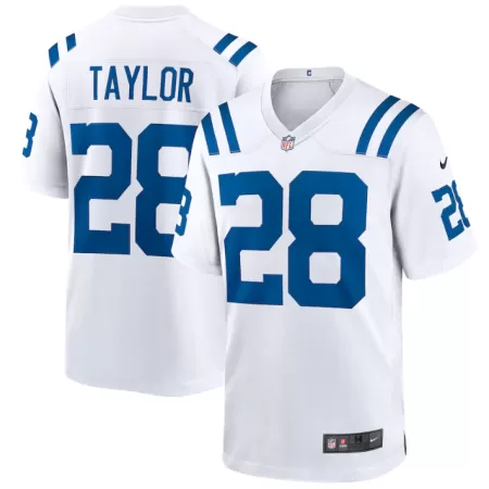 Men Indianapolis Colts Jonathan Taylor #28 White Game Jersey - uafactory
