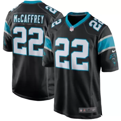 Men Carolina Panthers Christian McCaffrey #22 Black Jersey - uafactory