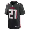 Men Atlanta Falcons Gurley II #21 Black Game Jersey - uafactory