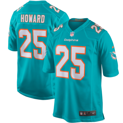 Men Miami Dolphins Xavien Howard #25 Game Jersey - uafactory