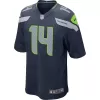 Men Seattle Seahawks DK Metcalf #14 Navy Game Jersey - uafactory