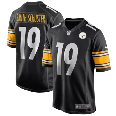 Men Pittsburgh Steelers JuJu Smith-Schuster #19 Black Game Jersey - uafactory