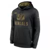 Men Cincinnati Bengals Black NFL Hoodie 2020 - uafactory