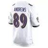 Men Baltimore Ravens Mark Andrews #89 White Game Jersey - uafactory