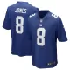 Men New York Giants Daniel Jones #8 Royal Game Jersey - uafactory