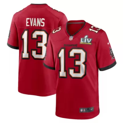 Men Tampa Bay Buccaneers Mike Evans #13 Red Game Jersey - uafactory