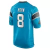 Men Carolina Panthers Jaycee Horn #8 Blue Game Jersey - uafactory