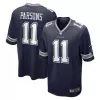 Men Dallas Cowboys Dallas Cowboys #11 Black Game Jersey - uafactory