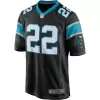 Men Carolina Panthers Christian McCaffrey #22 Black Jersey - uafactory