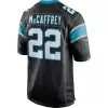 Men Carolina Panthers Christian McCaffrey #22 Black Jersey - uafactory