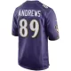 Men Baltimore Ravens Mark Andrews #89 Purple Game Jersey - uafactory