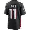 Men Atlanta Falcons Julio Jones #11 Black Game Jersey - uafactory