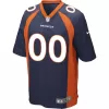 Men Denver Broncos Navy Game Jersey - uafactory