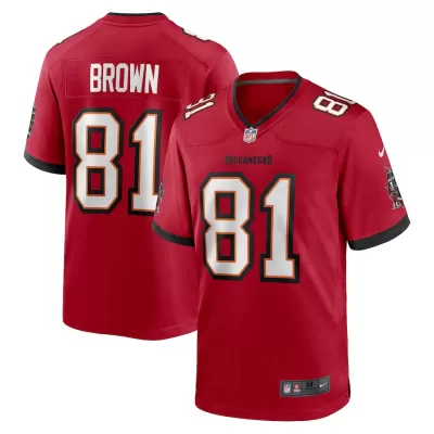 Men Tampa Bay Buccaneers Antonio Brown #81 Game Jersey - uafactory