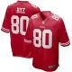 Men San Francisco 49ers Jerry Rice #80 Red Game Jersey - uafactory