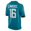 Men Jacksonville Jaguars Trevor Lawrence #16 Green Game Jersey - uafactory