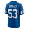 Men Indianapolis Colts Darius Leonard #53 Royal Game Jersey - uafactory