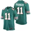 Men Miami Dolphins DeVante Parker #11 Game Jersey - uafactory