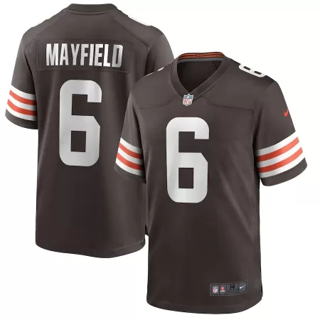 Men Cleveland Browns Baker Mayfield #6 Brown Game Jersey - uafactory
