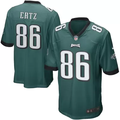 Men Philadelphia Eagles Zach Ertz #86 Green Game Jersey - uafactory