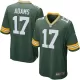 Men Green Bay Packers Packers ADAMS #17 Green Game Jersey - uafactory