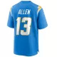 Men Los Angeles Chargers Keenan Allen #13 Blue Game Jersey - uafactory