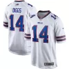 Men Buffalo Bills Stefon Diggs #14 White Game Jersey - uafactory