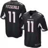 Men Arizona Cardinals Larry Fitzgerald #11 Black Game Jersey - uafactory