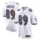 Men Baltimore Ravens Mark Andrews #89 White Game Jersey - uafactory