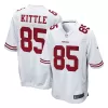 Men San Francisco 49ers George Kittle #85 White Game Jersey - uafactory