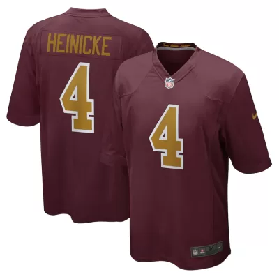 Men Washington Football Team Taylor Heinicke #4 Game Jersey - uafactory