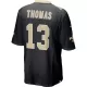 Men New Orleans Saints Michael Thomas #13 Black Game Jersey - uafactory