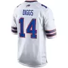 Men Buffalo Bills Stefon Diggs #14 White Game Jersey - uafactory