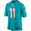 Men Miami Dolphins DeVante Parker #11 Game Jersey - uafactory