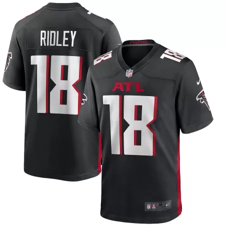 Men Atlanta Falcons Calvin Ridley #18 Black Game Jersey - uafactory